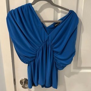 Blue express blouse